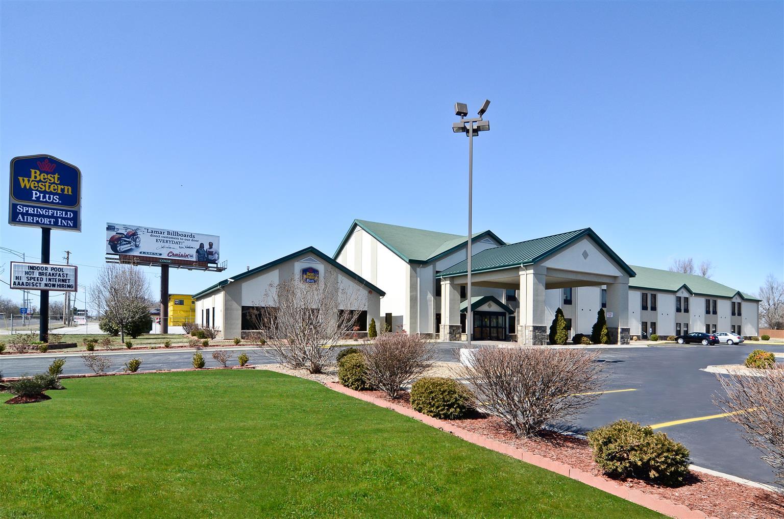 Best Western Plus Springfield Airport Inn מראה חיצוני תמונה